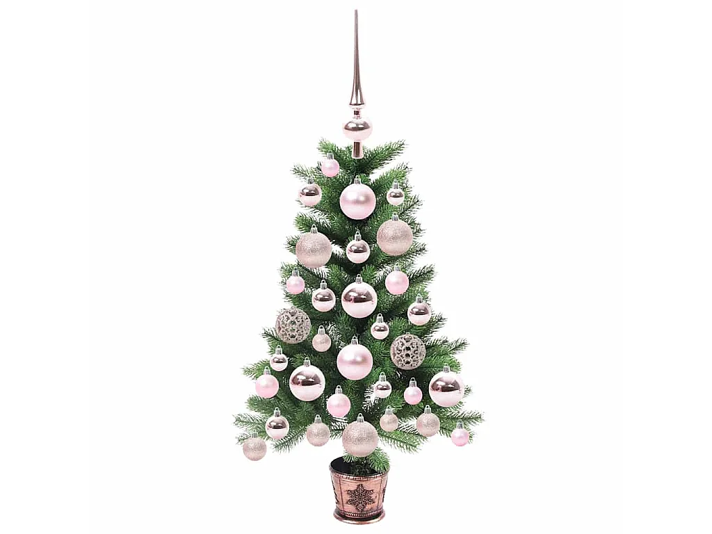 Kerstboom met 150 LED's met standaard Groen 65 cm PE