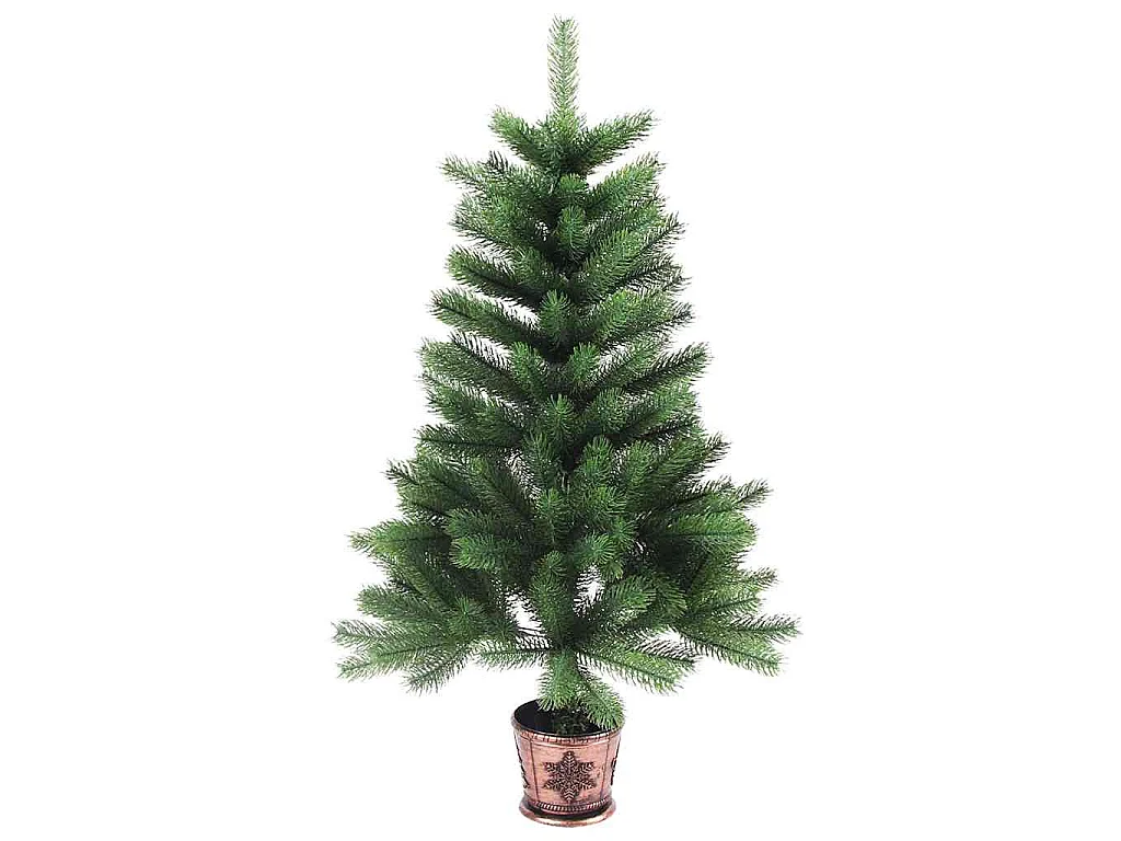 Kerstboom met 150 LED's met standaard Groen 65 cm PE