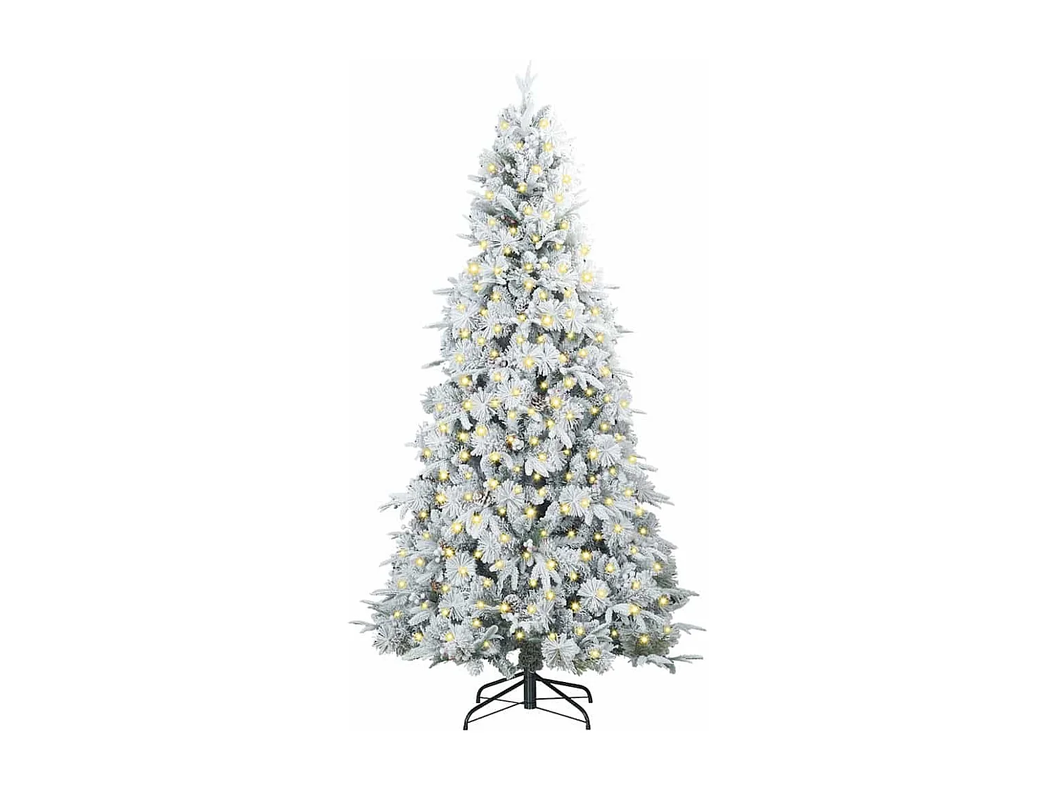 Sapin de Noël Artificiel à Branches Articulées Vert 180 cm