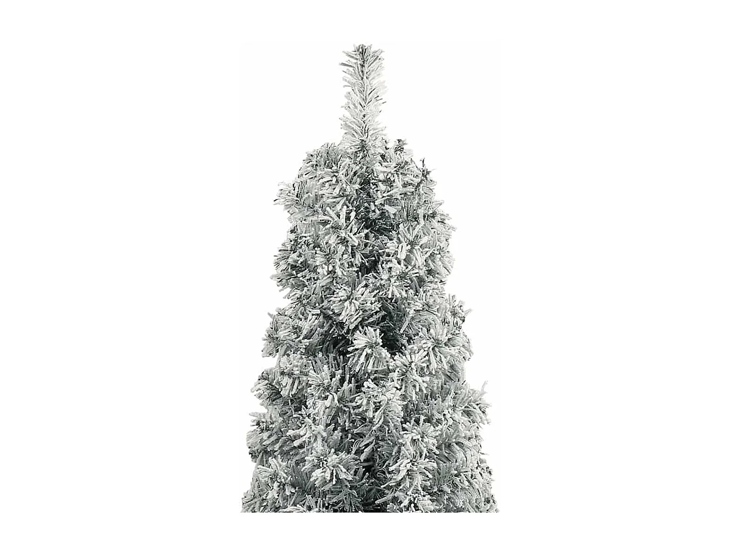 Albero di Natale artificiale Verde 270 cm PVC e acciaio e plastica