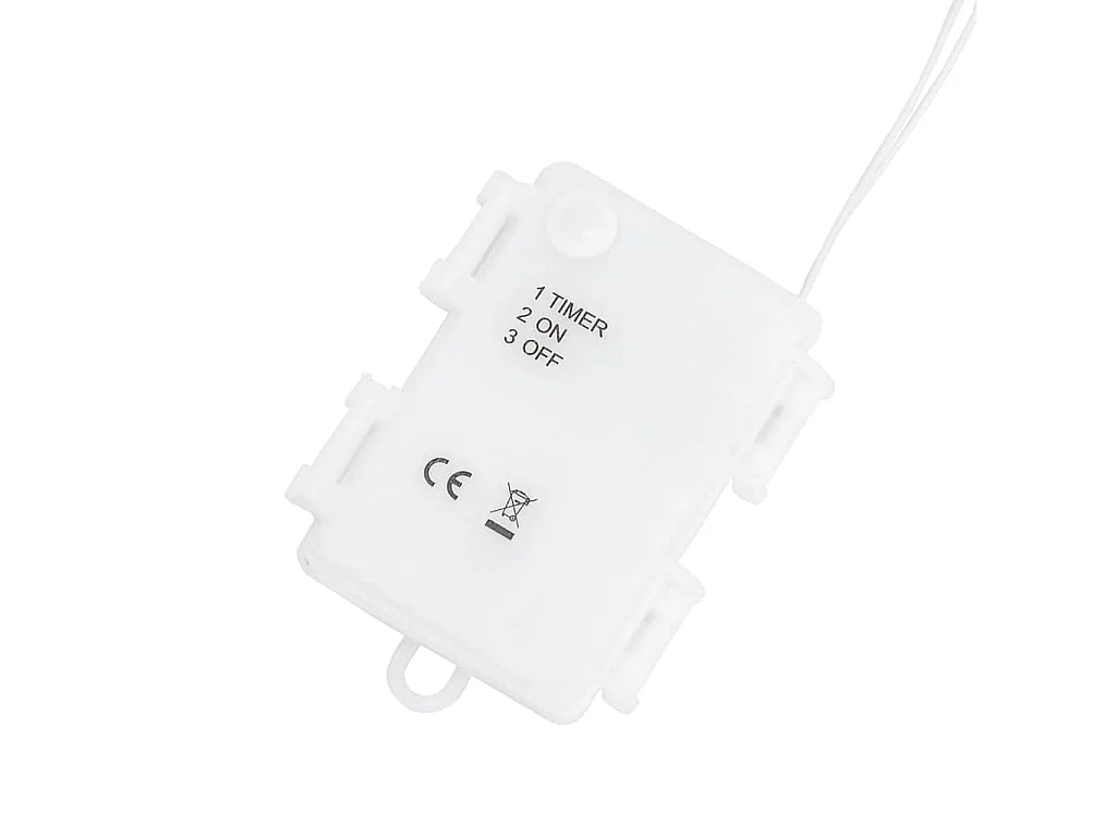 Engel silhouet kerstverlichting 2 stuks 50 LED warm wit