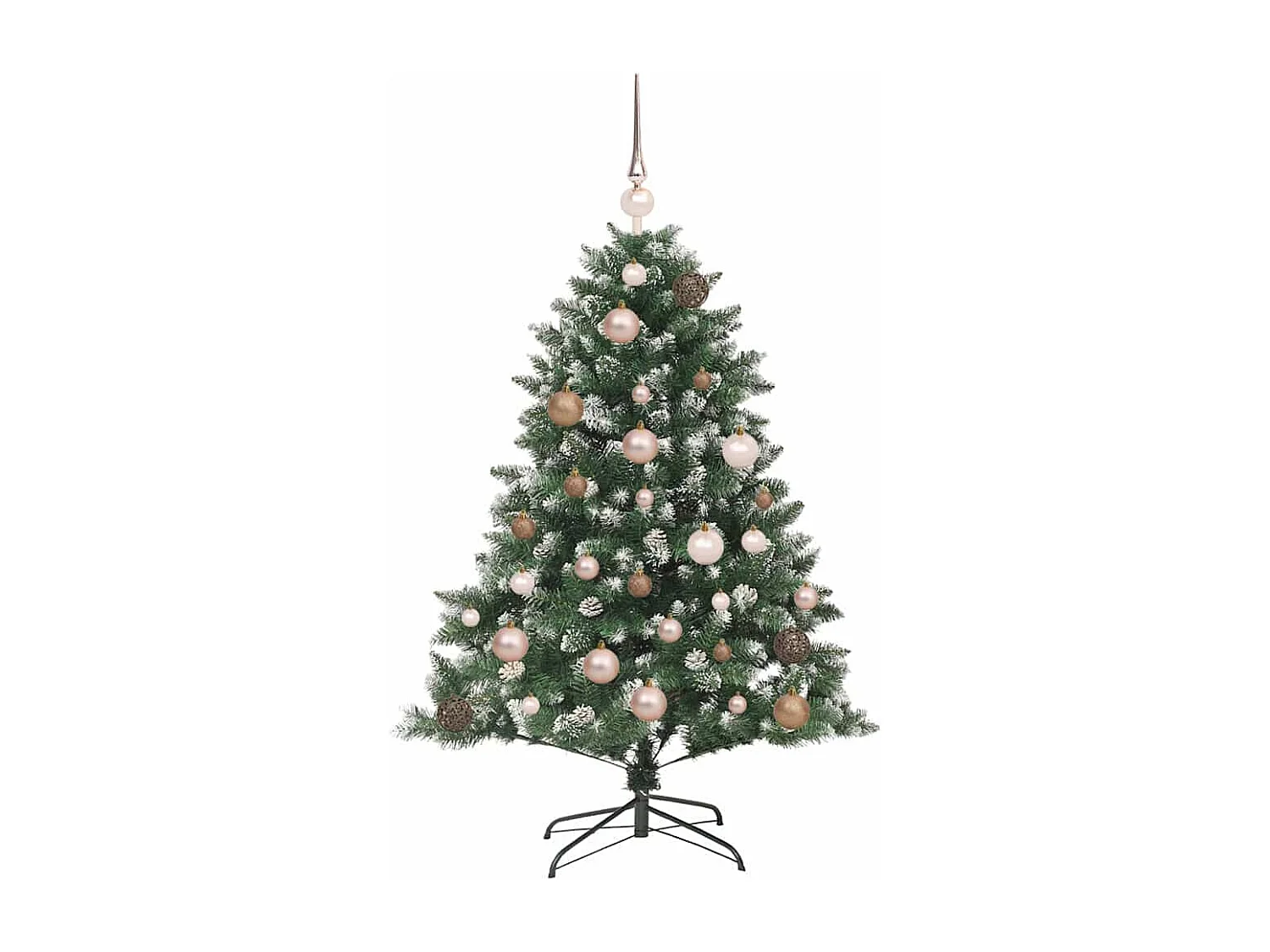 Albero di Natale artificiale con 150 LED Verde 85 x 85 x 120 cm