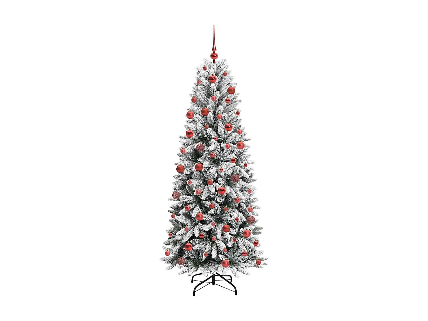 Sapin de Noël artificiel avec 300 LED Blanc 73 x 73 x 180 cm