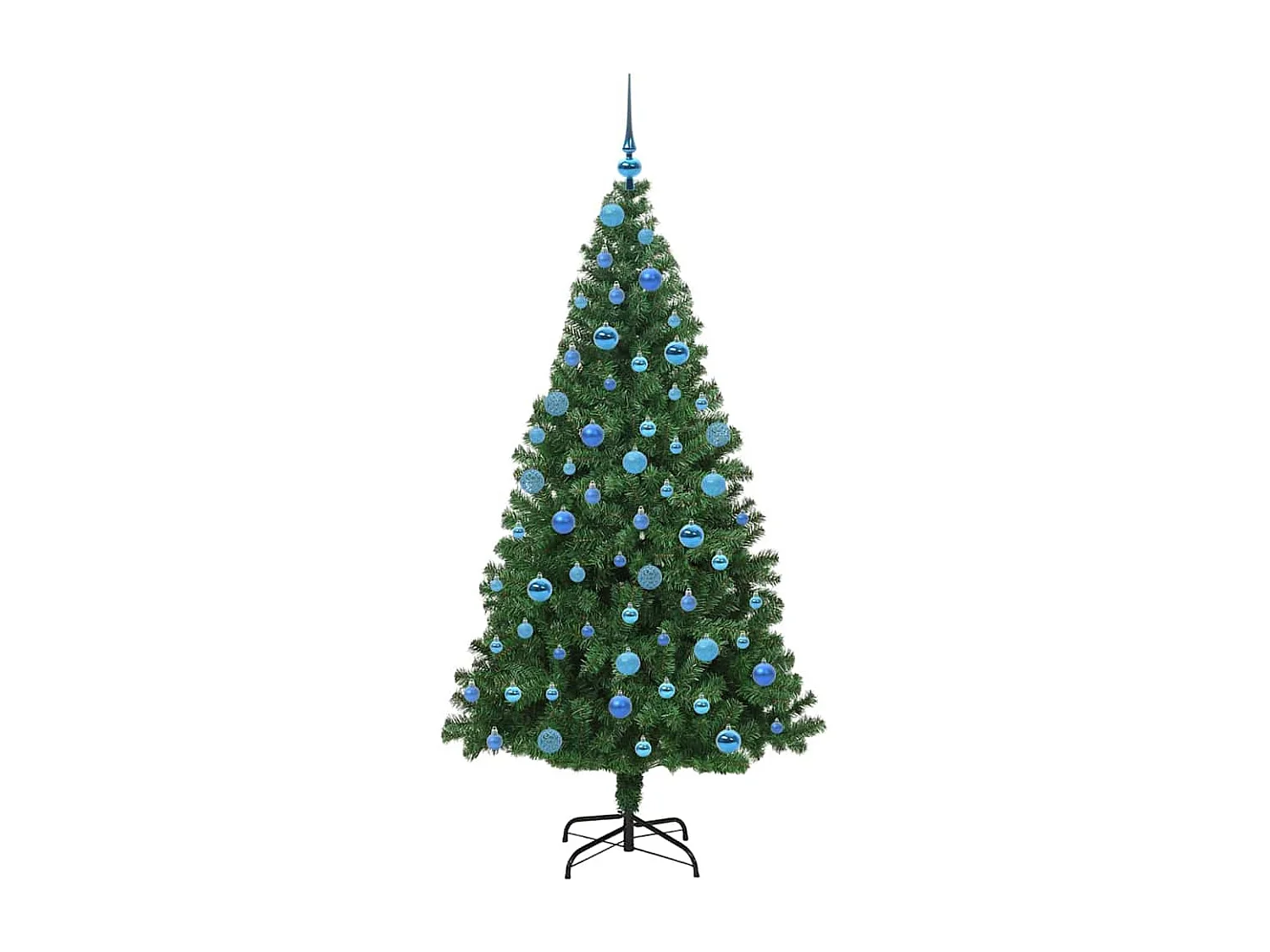 Sapin de Noël artificiel Vert 180 cm PVC, Acier et Plastique