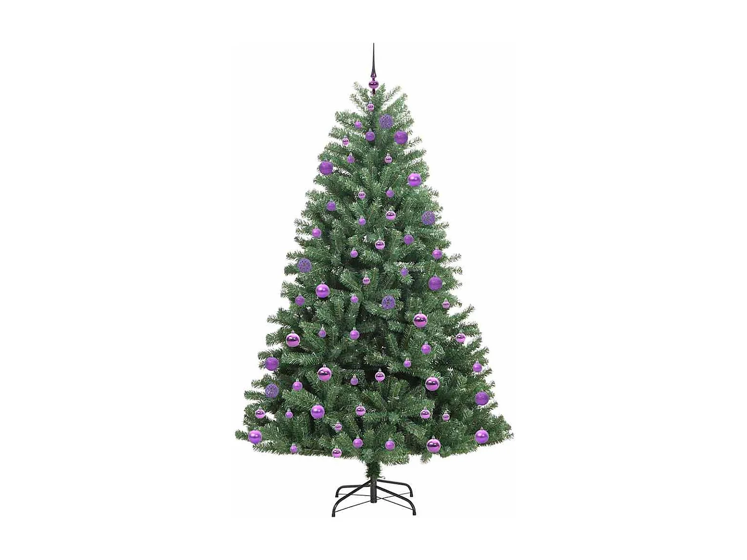 Sapin de Noël Artificiel à Branches Articulées Vert 240 cm