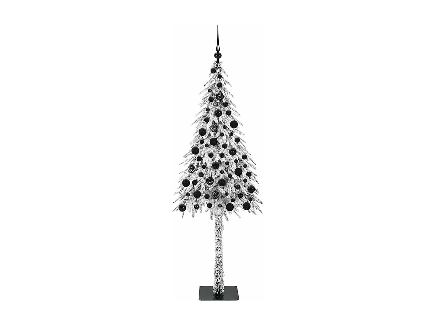 Sapin de Noël avec 300 LED Blanc 180 cm PE et Acier