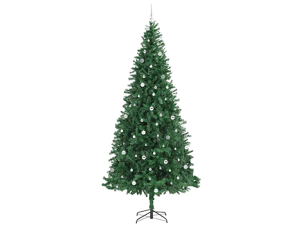 Albero di Natale artificiale Verde 300 cm PVC, metallo e plastica
