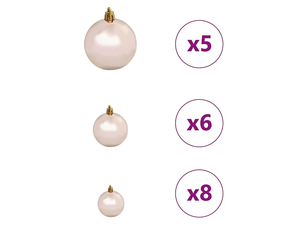 Sapin de Noël artificiel avec 150 LED Vert 66 x 66 x 150 cm