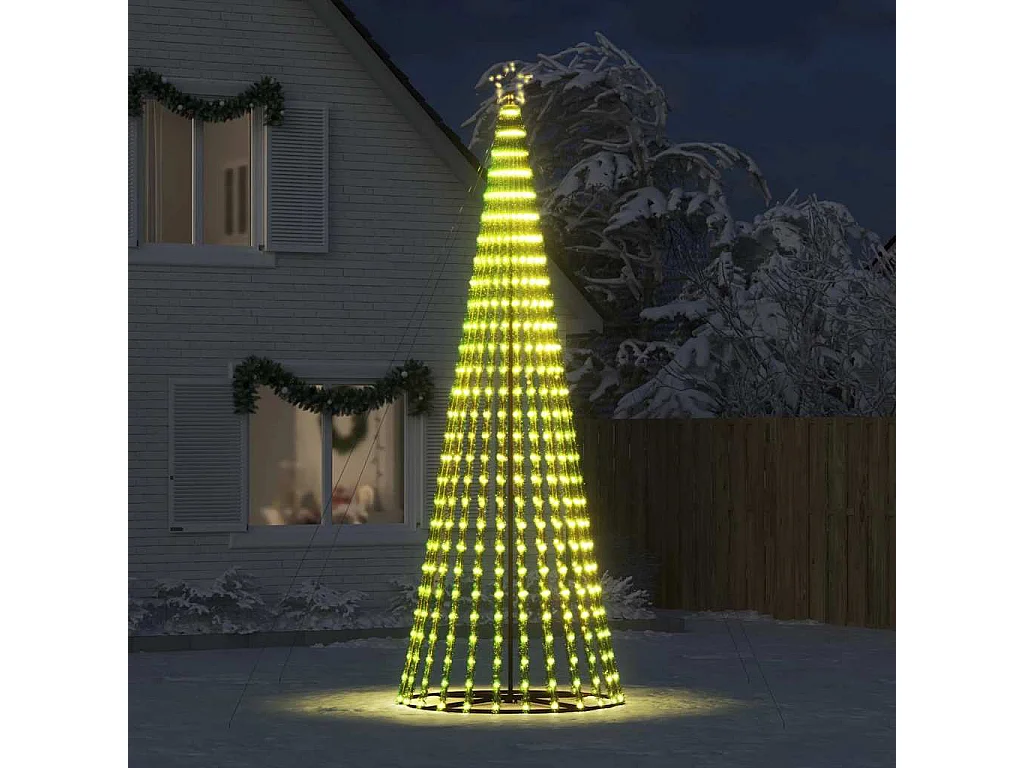 LED-kerstboom 1028 warmwitte LED's 403 cm