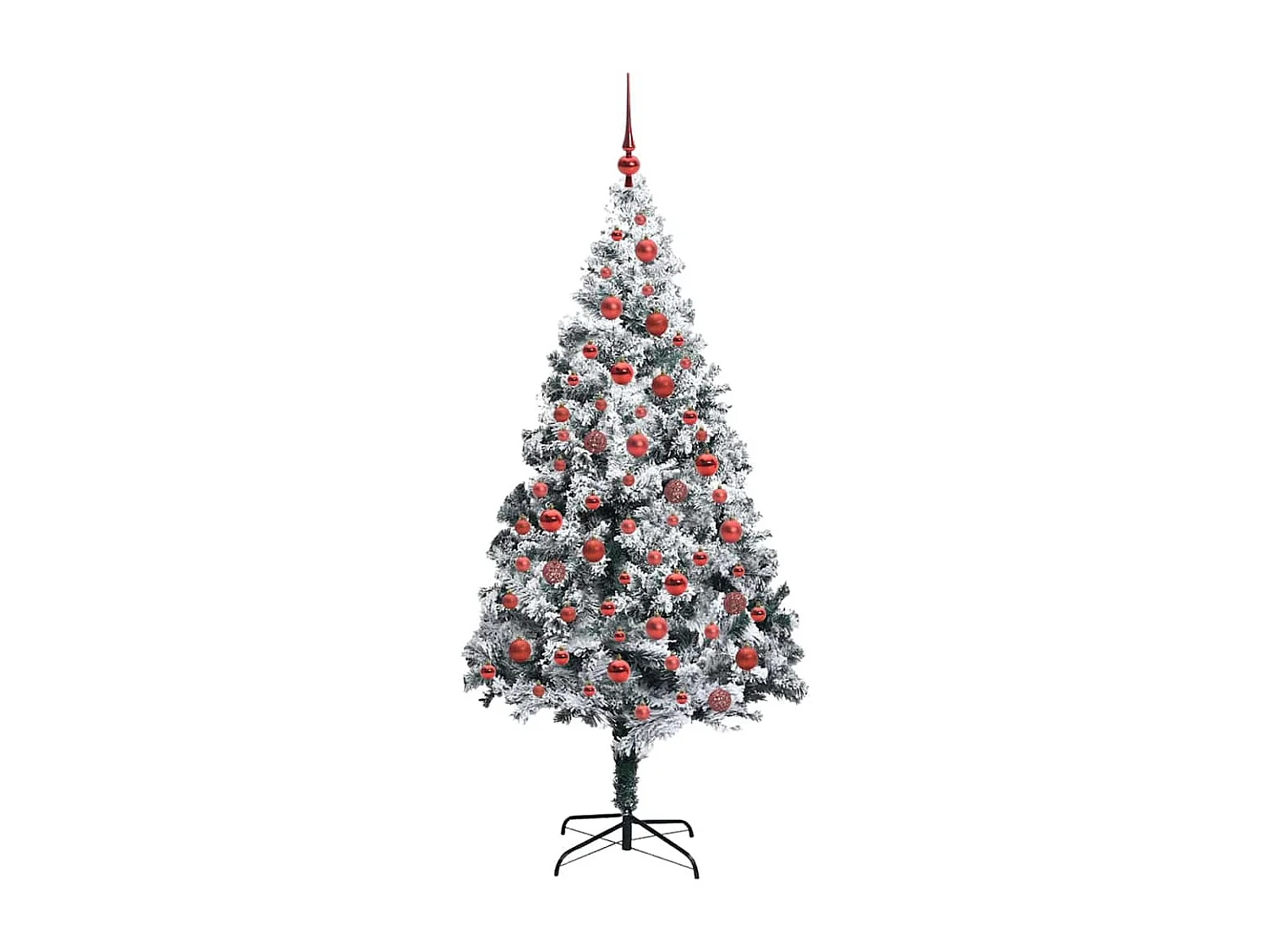 Sapin de Noël artificiel Vert 180 cm PVC, Acier et Plastique