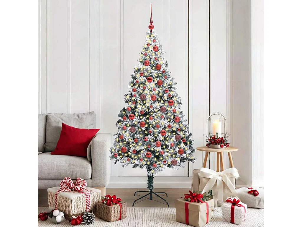 Kunstkerstboom Groen 180 cm PVC, Staal en Kunststof