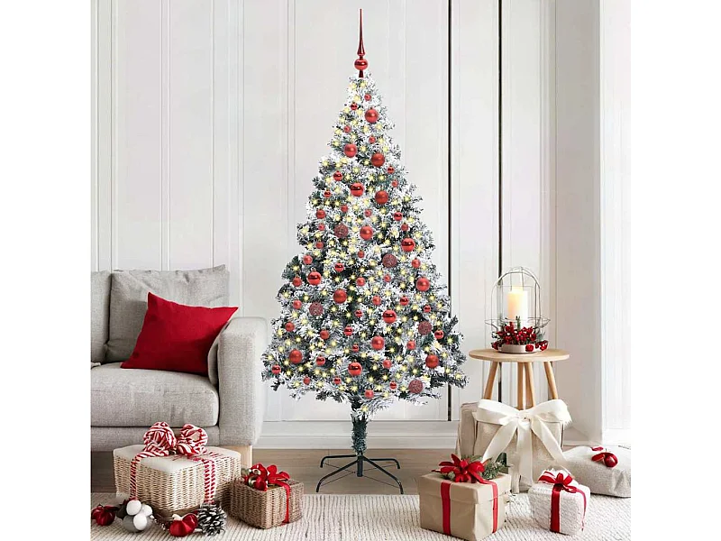 Kunstkerstboom Groen 180 cm PVC, Staal en Kunststof