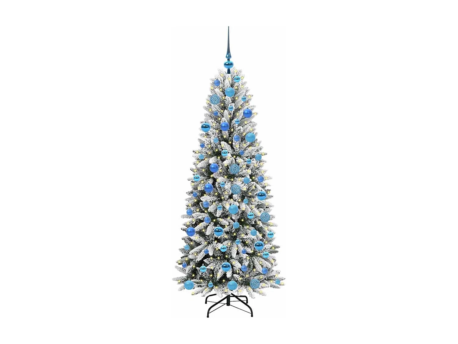 Sapin de Noël artificiel avec 300 LED Blanc 73 x 73 x 180 cm