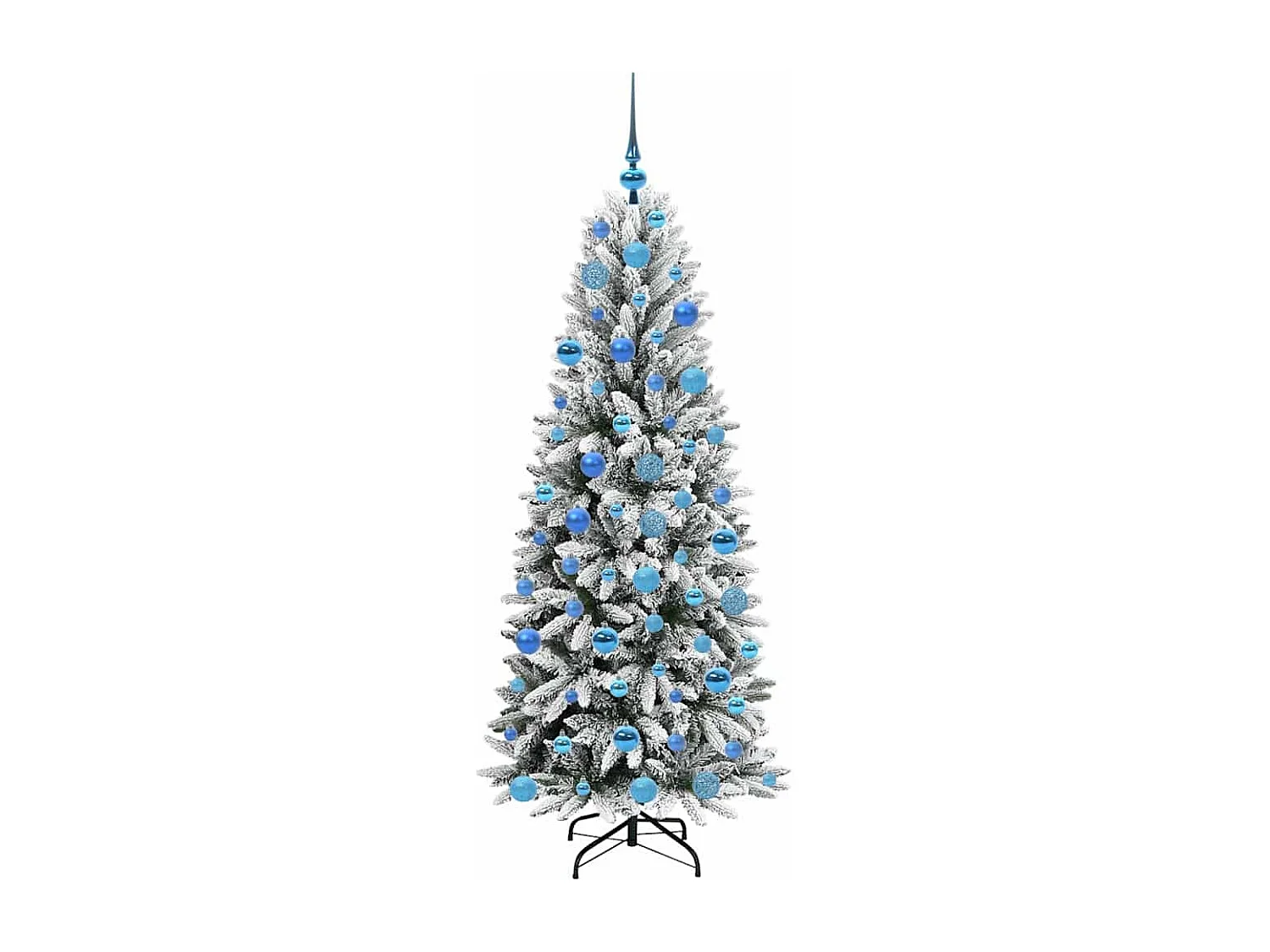 Sapin de Noël artificiel avec 300 LED Blanc 73 x 73 x 180 cm