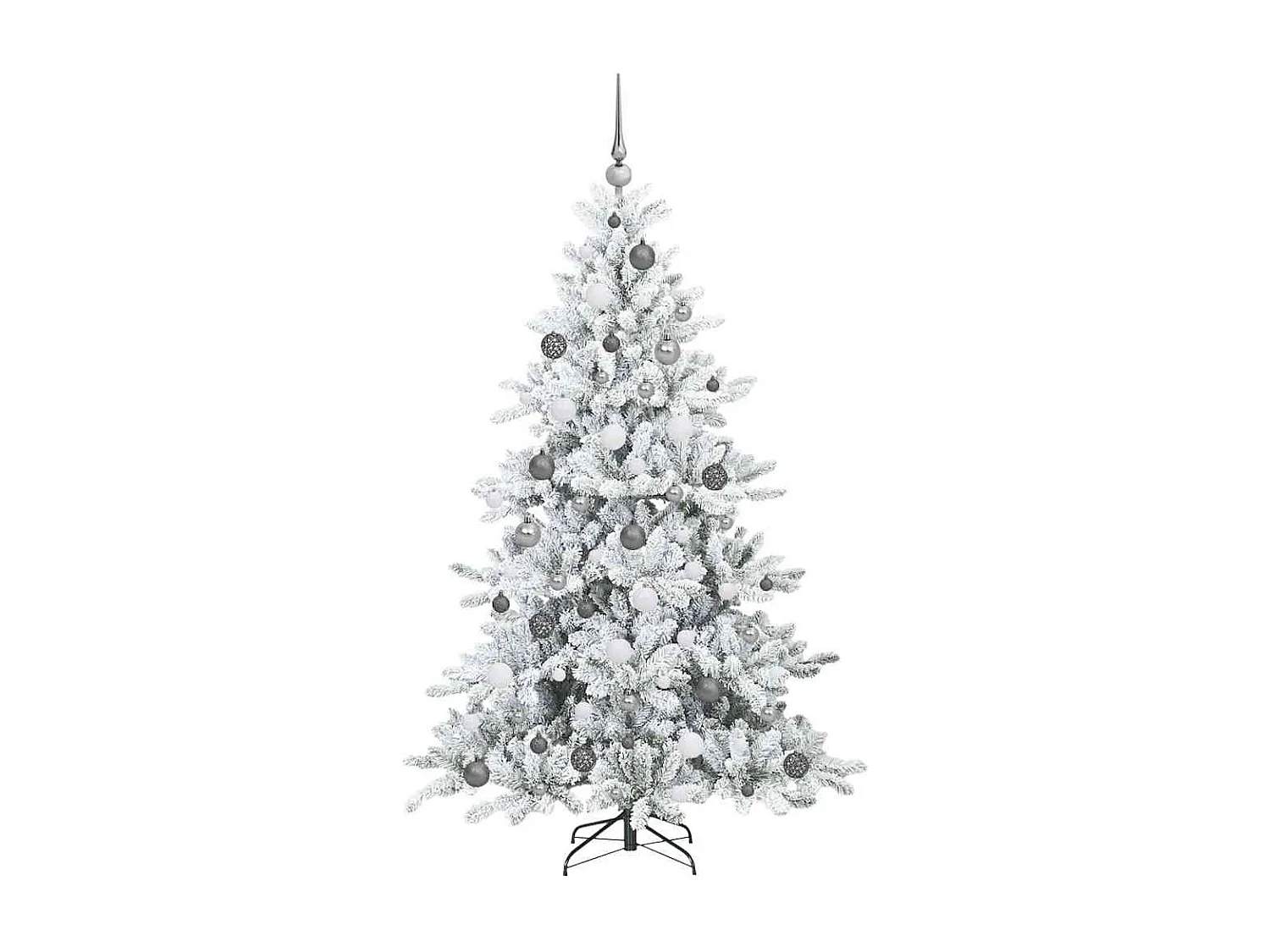 Kunstkerstboom met scharnierende takken 180 cm PVC