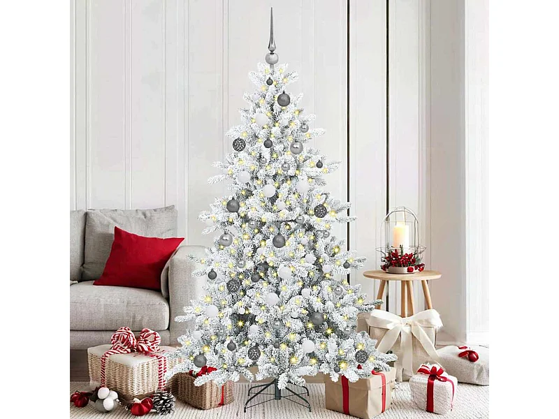 Kunstkerstboom met scharnierende takken 180 cm PVC