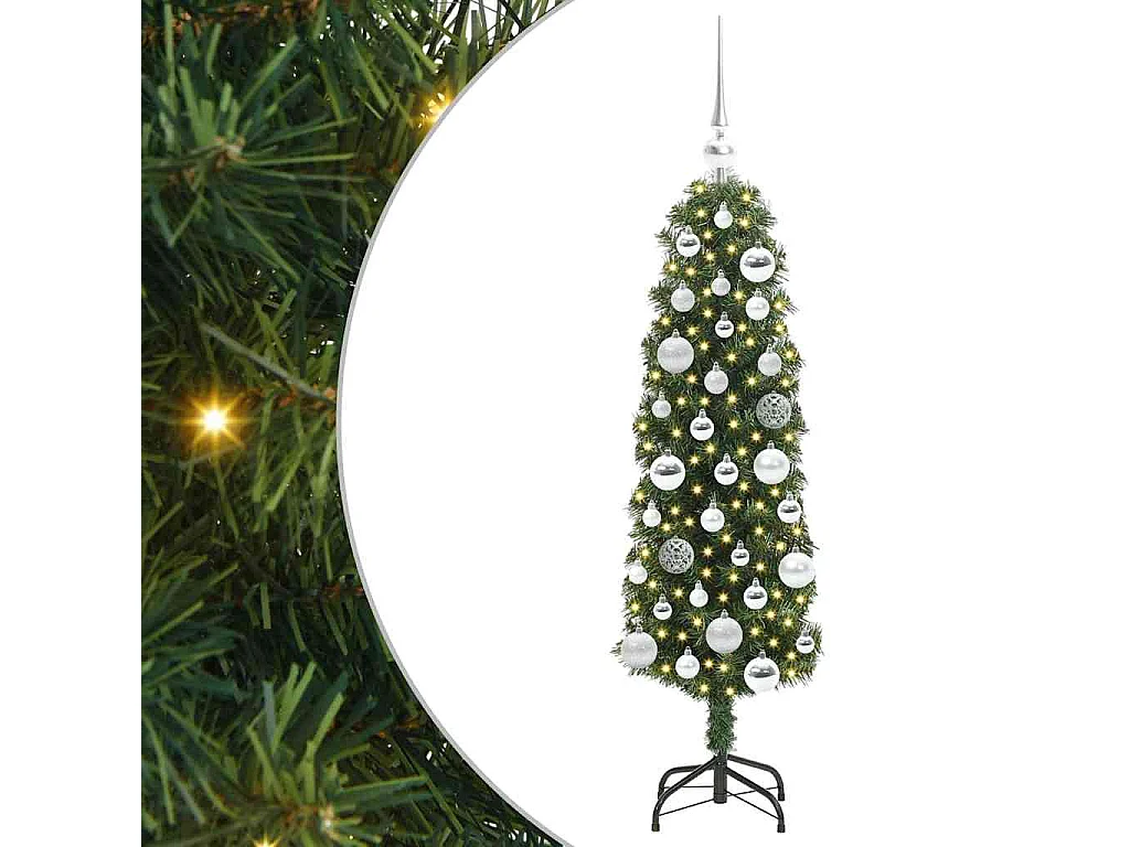 Sapin de Noël artificiel Vert 120 cm PVC et acier et plastique