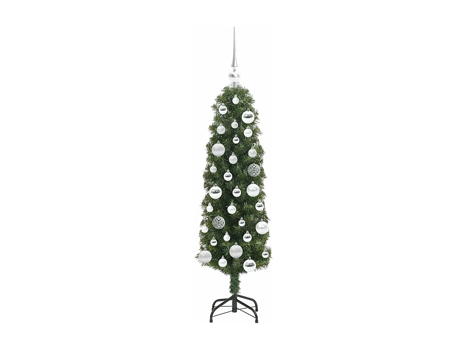 Sapin de Noël artificiel Vert 120 cm PVC et acier et plastique