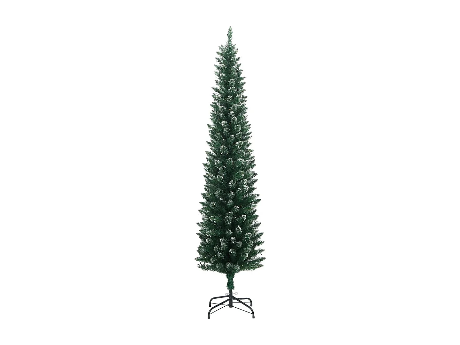Sapin de Noël artificiel mince 300 LED 240 cm