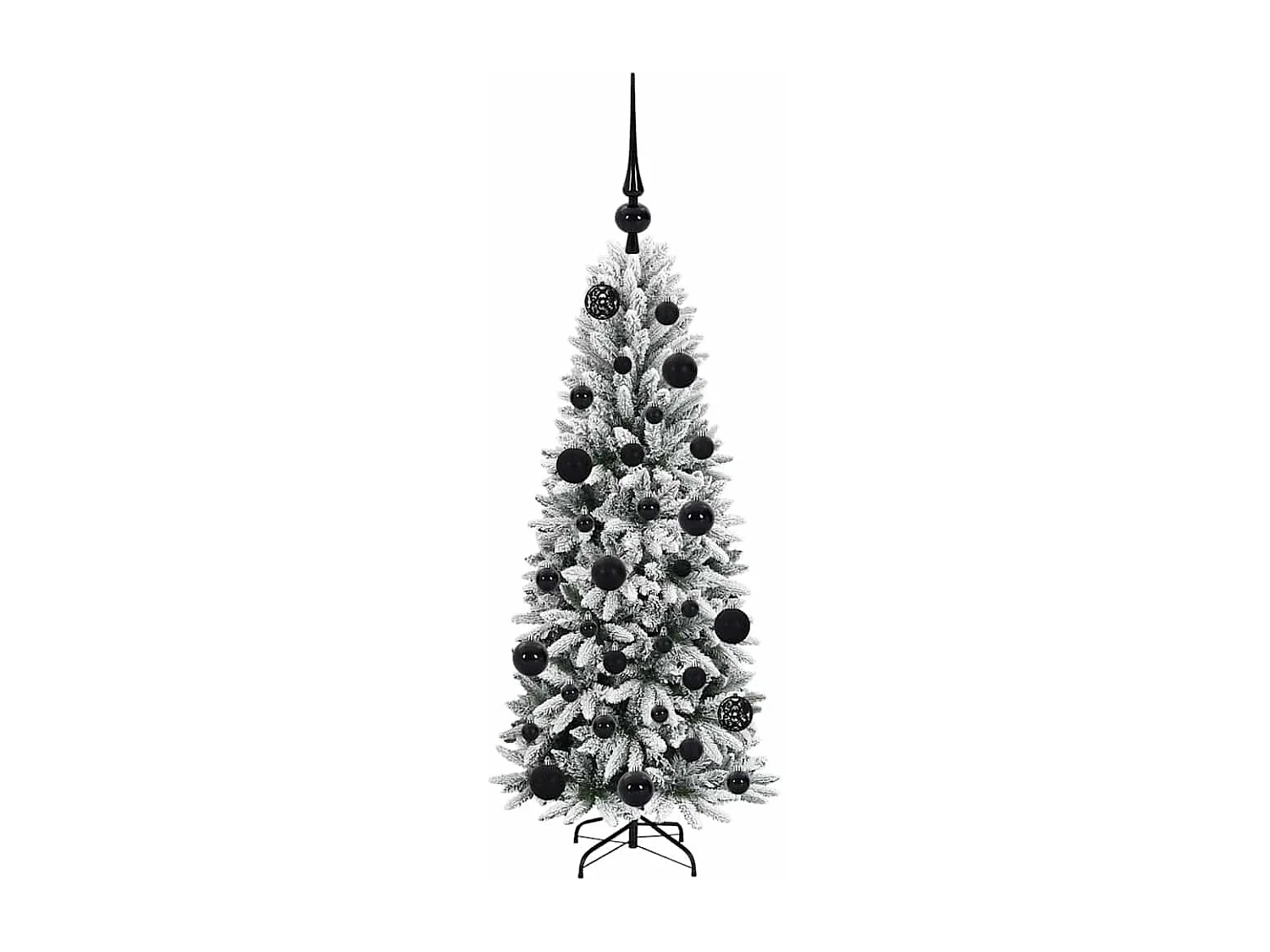 Albero di Natale artificiale con 150 LED Bianco 53 x 53 x 120 cm
