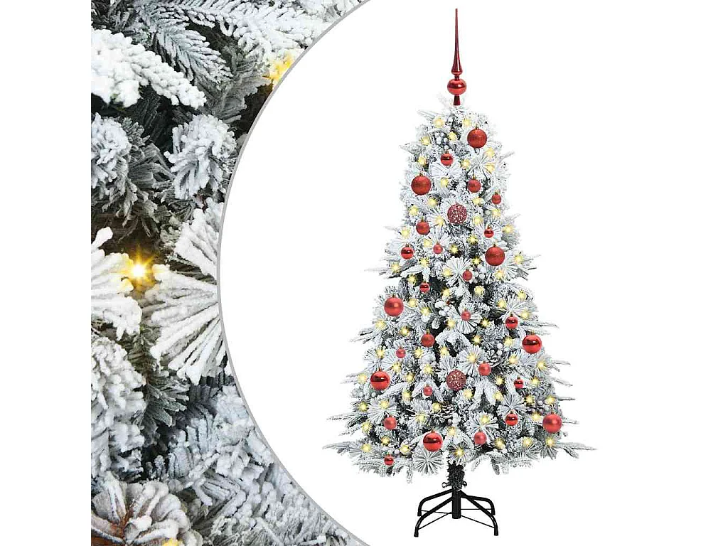 Sapin de Noël Artificiel à Branches Articulées Vert 150 cm