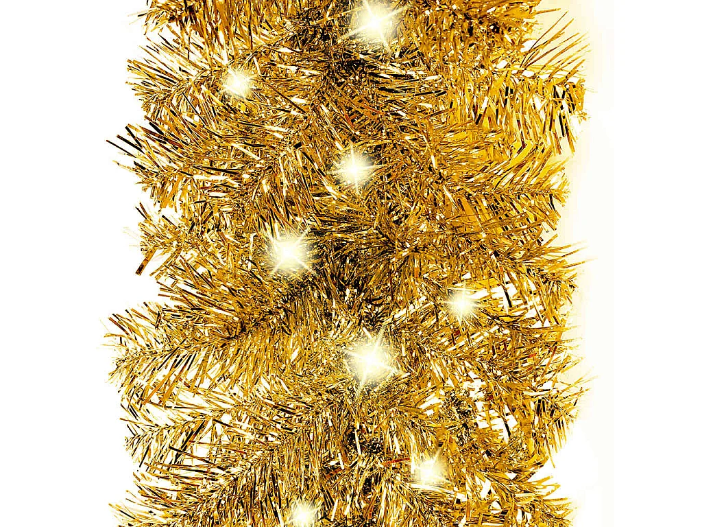 Ghirlanda natalizia con luci LED 10 m Oro