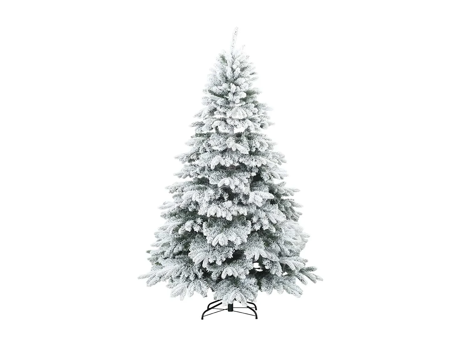 Sapin de Noël artificiel avec 300 LED Vert 180 cm PE et PVC