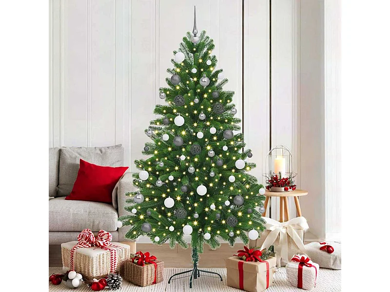 Kerstboom met 300 LED's met standaard Groen 180 cm PE
