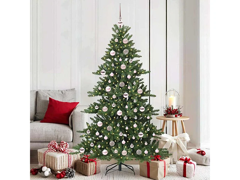 Sapin de Noël Artificiel à Branches Articulées 180 cm PVC