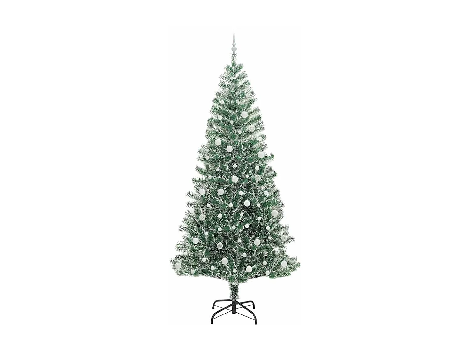 Arbre de Noël artificiel floconné de neige avec lumière LED