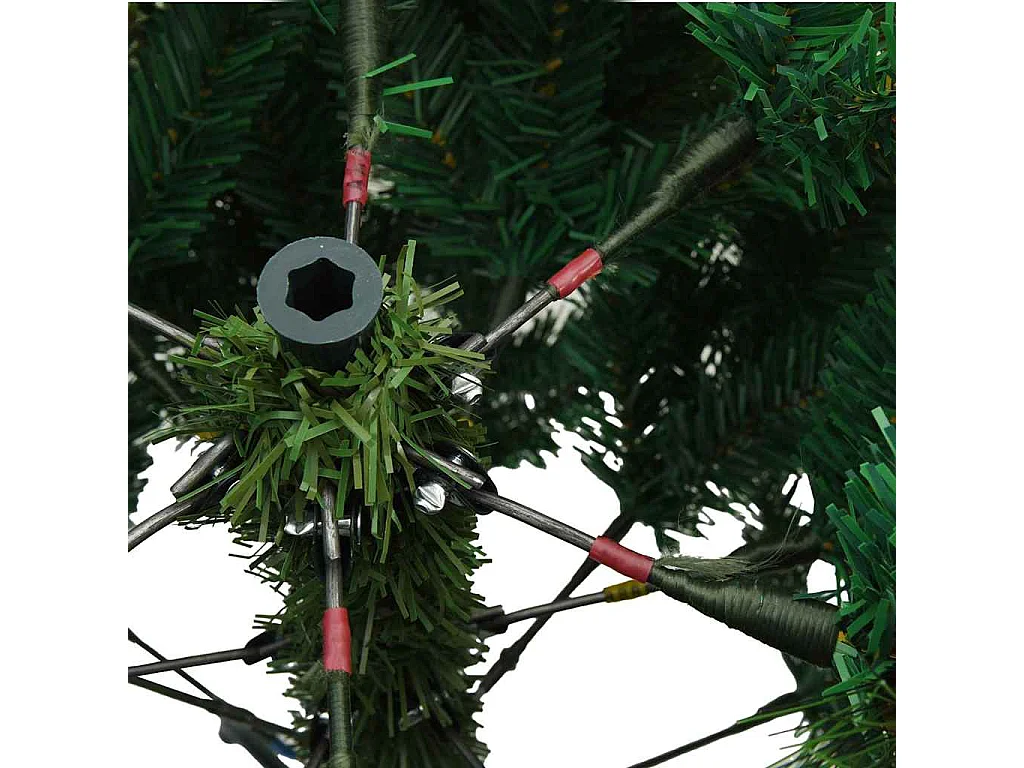 Albero di Natale artificiale con rami flessibili, soffice di neve