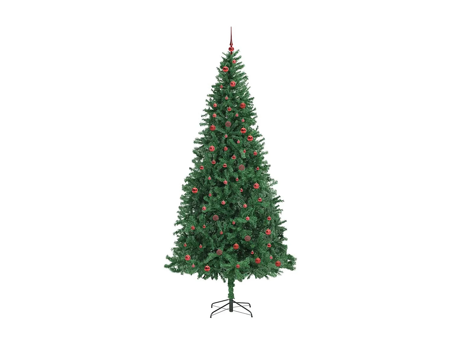 Albero di Natale artificiale Verde 300 cm PVC, metallo e plastica