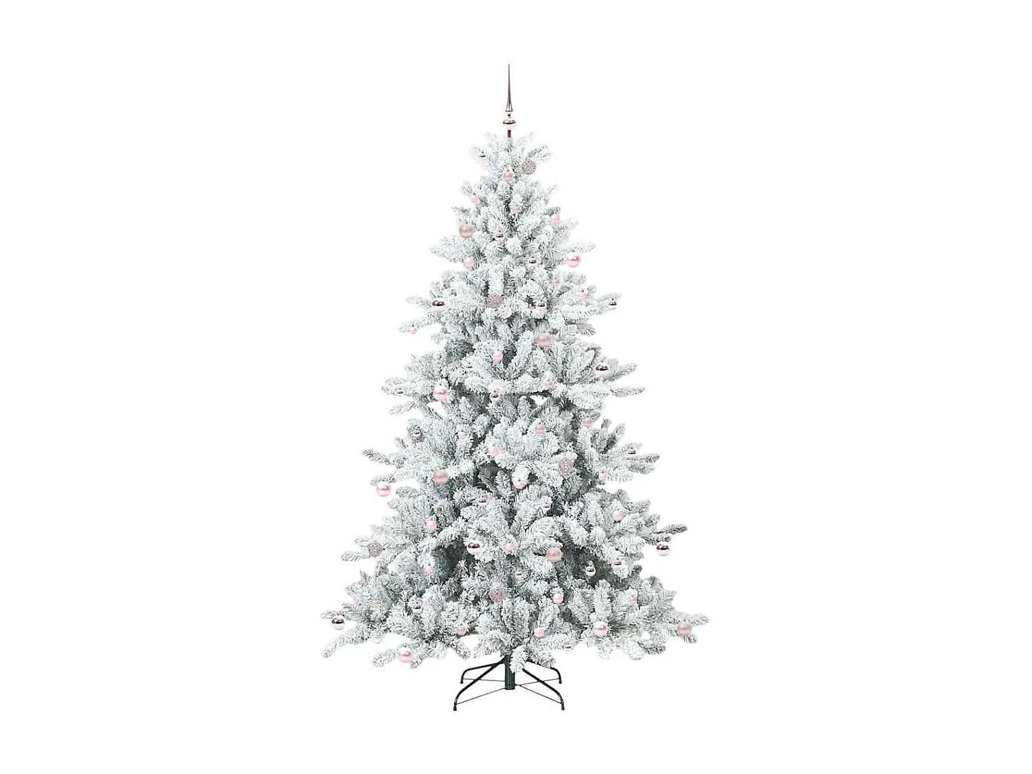 Künstlicher Weihnachtsbaum mit beweglichen Zweigen 240 cm PVC