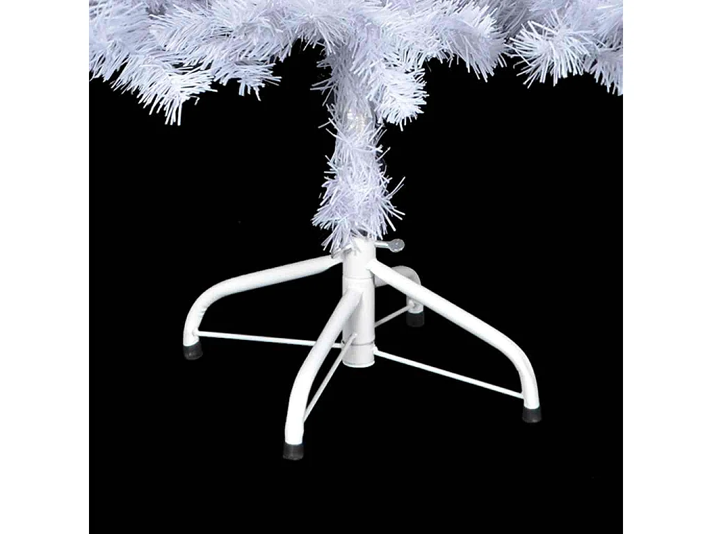 Albero di Natale artificiale preilluminato/palline 150 cm 380 rami