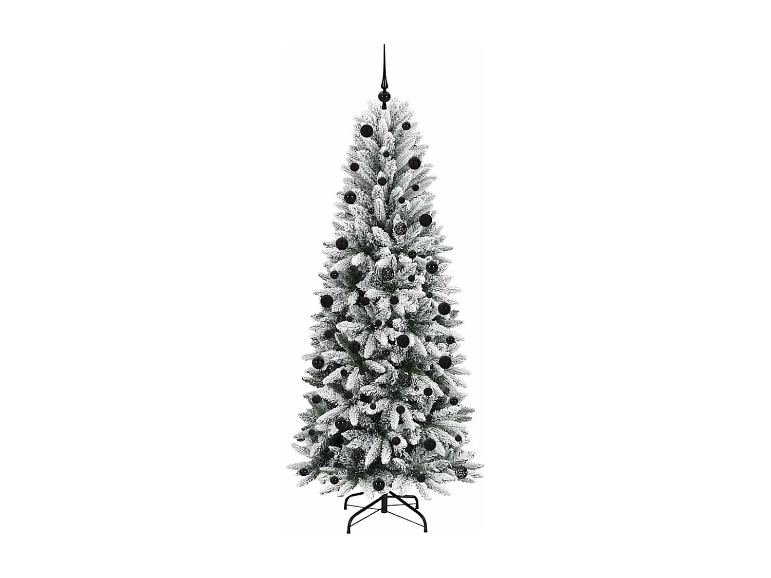 Sapin de Noël artificiel avec 300 LED Blanc 78 x 78 x 210 cm