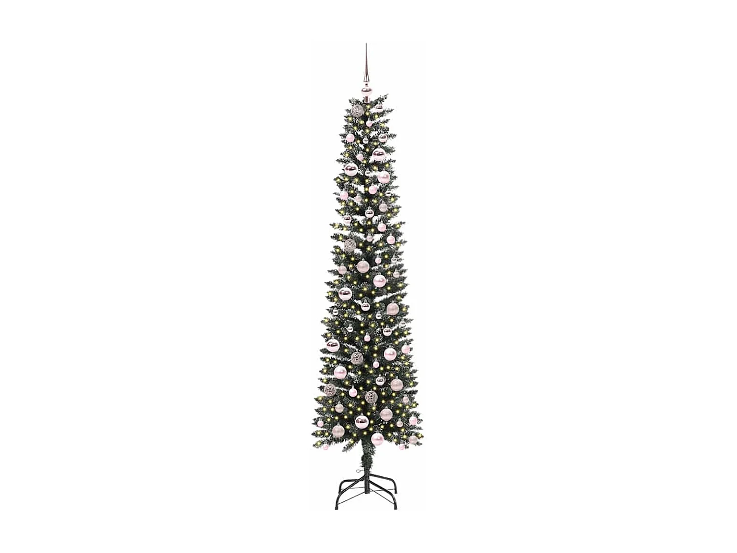 Kunstkerstboom met 300 LED's Groen 58 x 58 x 210 cm