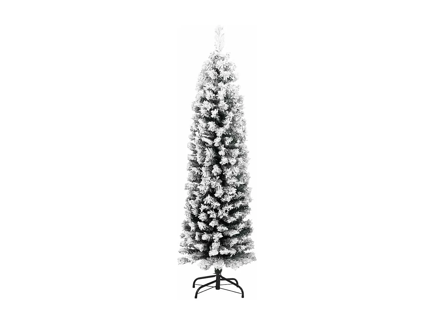 Künstlicher Weihnachtsbaum Grün 120 cm PVC und Stahl und Kunststoff