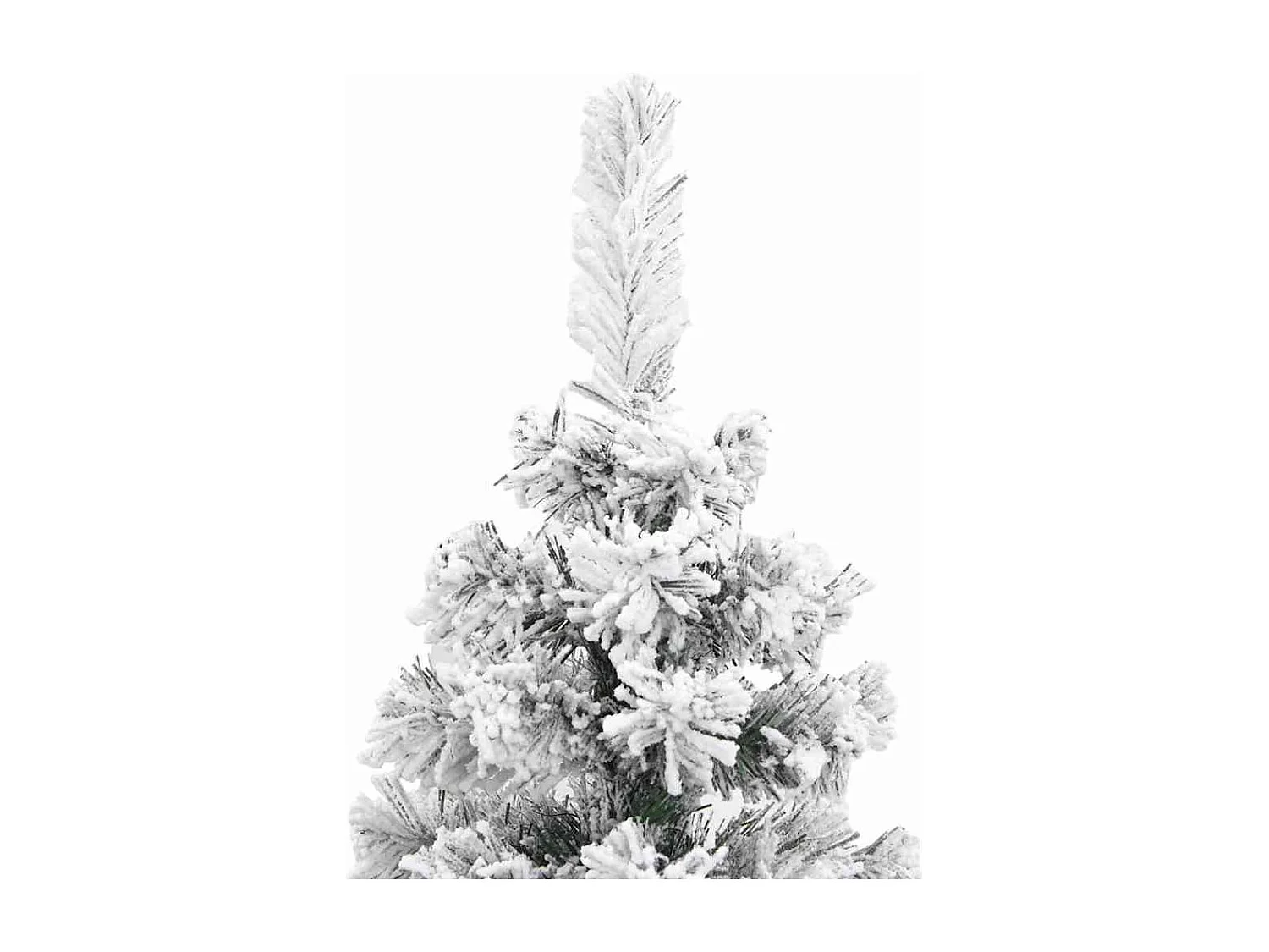 Künstlicher Weihnachtsbaum Grün 120 cm PVC und Stahl und Kunststoff