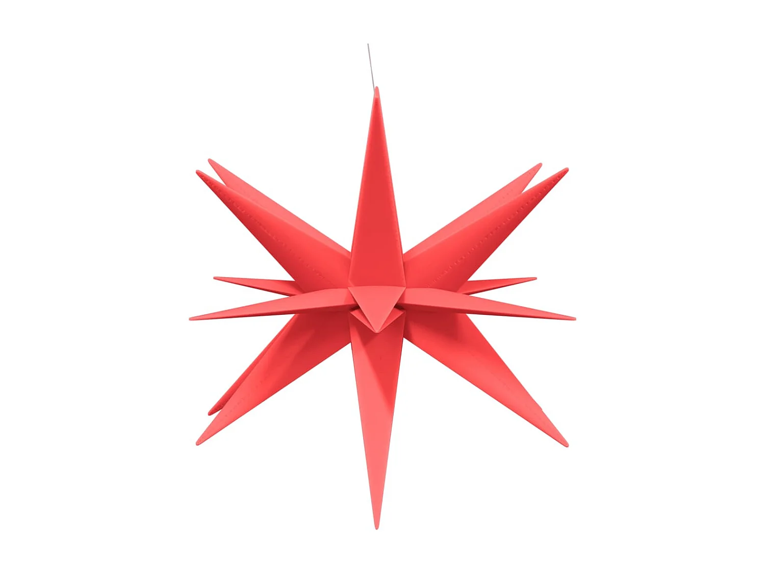 Lumières de Noël avec LED 3 pcs pliable rouge 100 cm