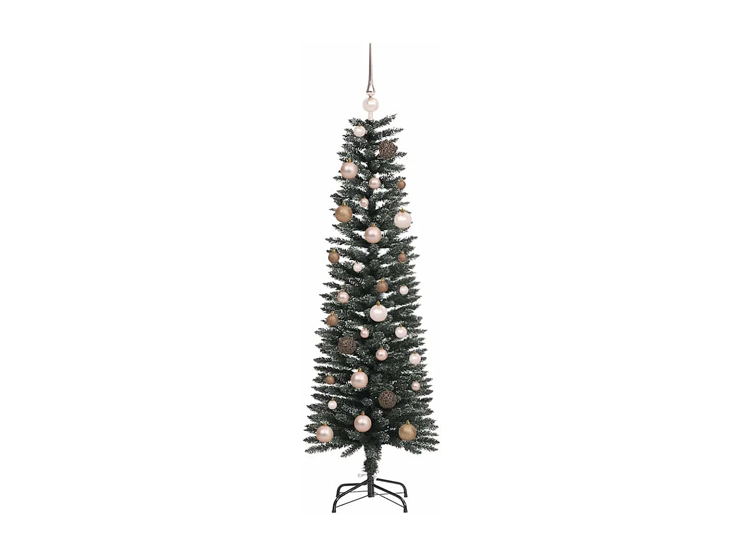 Albero di Natale artificiale con 150 LED Verde 43 x 43 x 150 cm