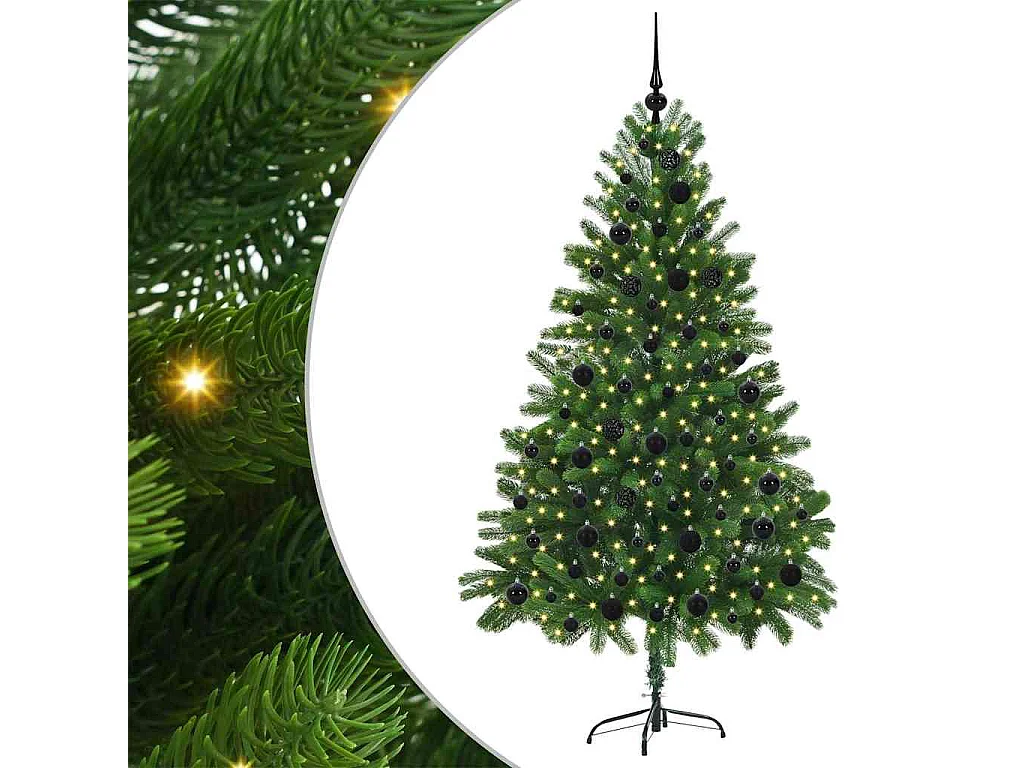Kerstboom met 300 LED's met standaard Groen 180 cm PE