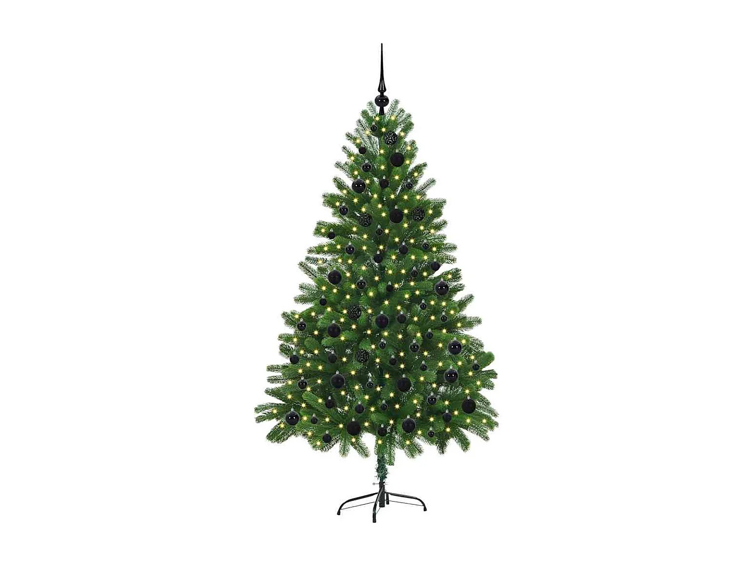 Kerstboom met 300 LED's met standaard Groen 180 cm PE