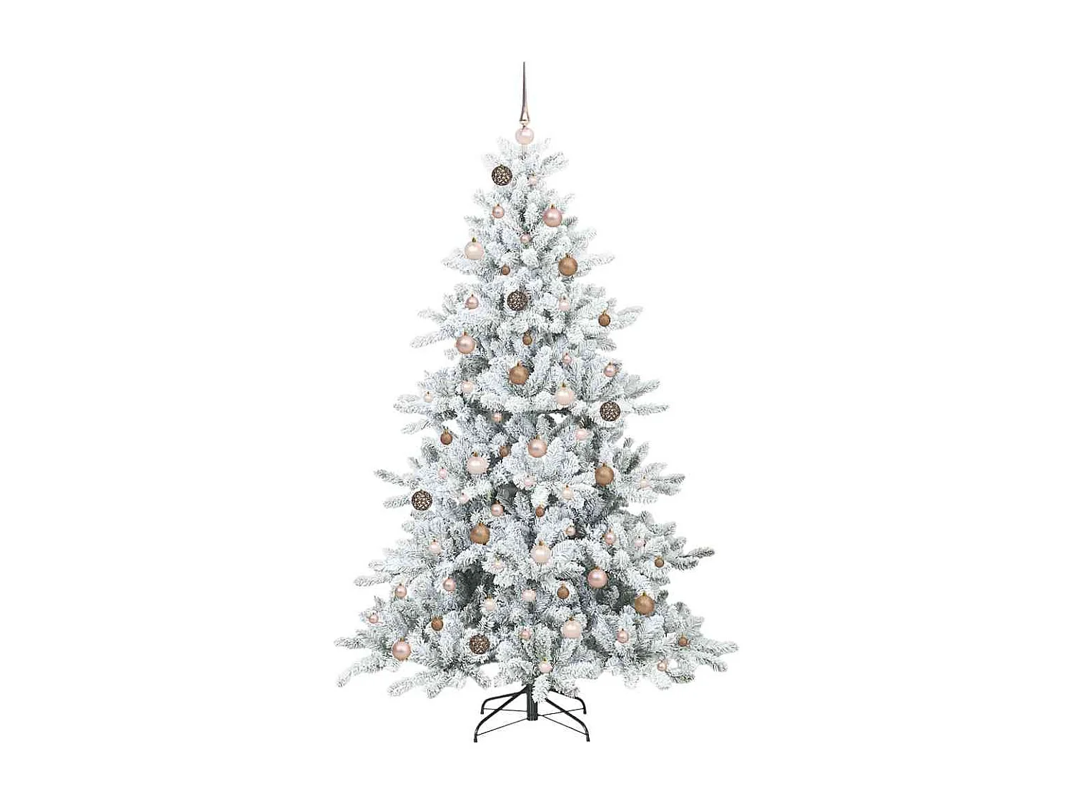 Künstlicher Weihnachtsbaum mit beweglichen Zweigen 210 cm PVC