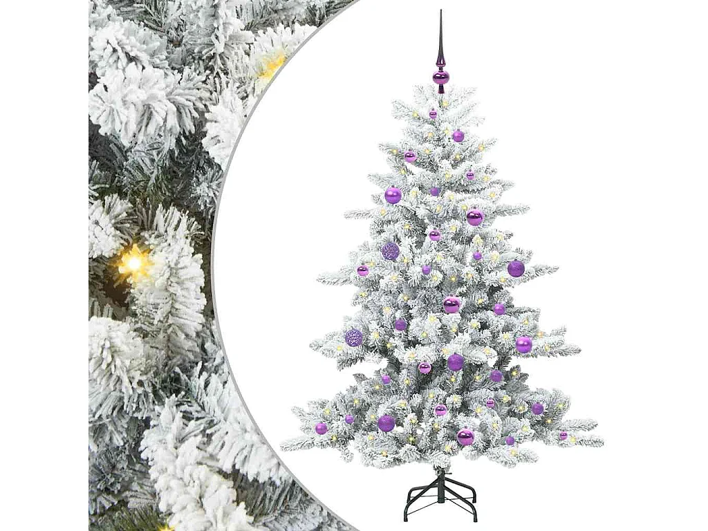 Sapin de Noël Artificiel à Branches Articulées 150 cm PVC