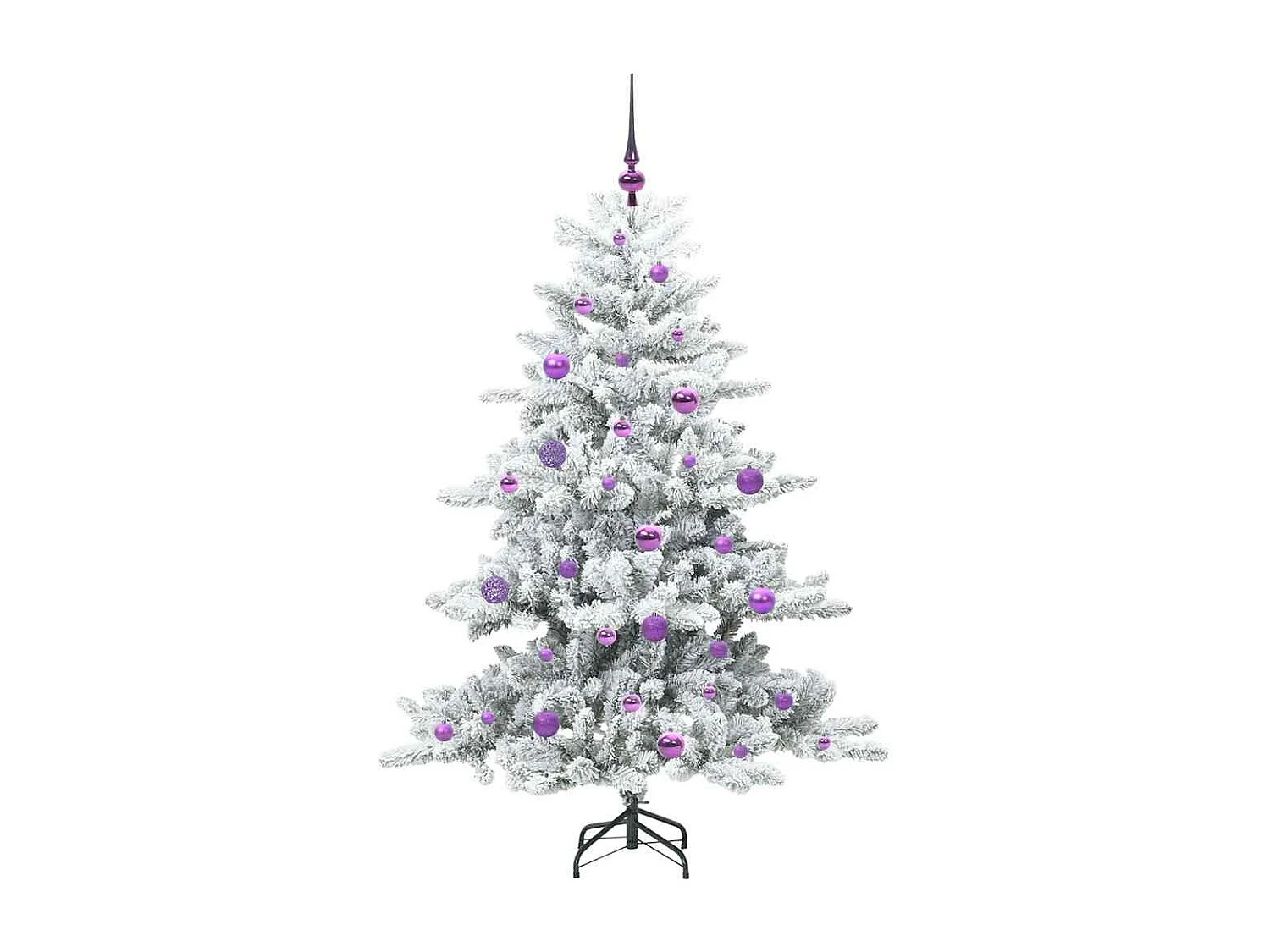 Sapin de Noël Artificiel à Branches Articulées 150 cm PVC
