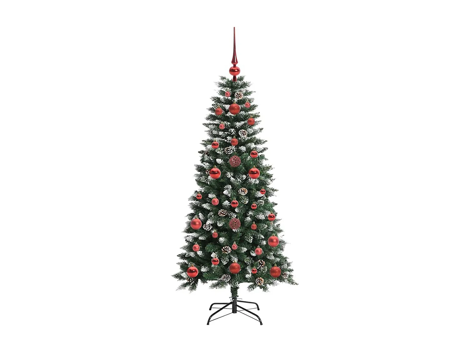 Sapin de Noël artificiel avec 150 LED Vert 50 x 50 x 120 cm