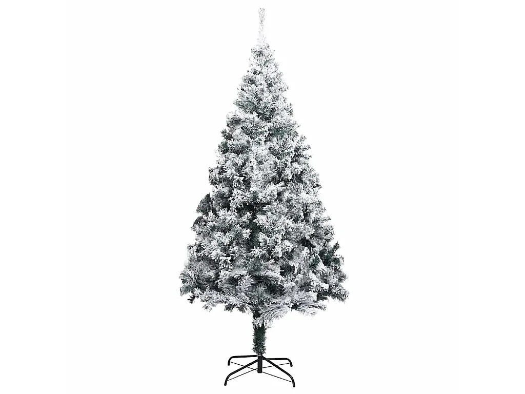 Kunstkerstboom Groen 210 cm PVC, Staal en Kunststof