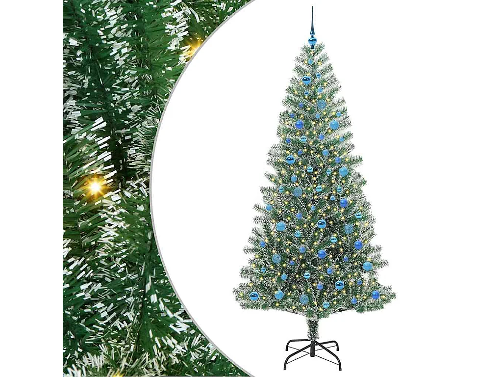 Sneeuwvlok Kunstkerstboom met LED-licht