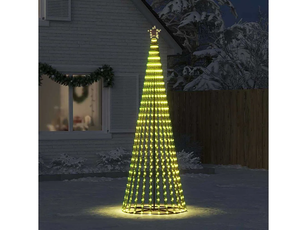 LED-kerstboom 475 warmwitte LED's 247 cm