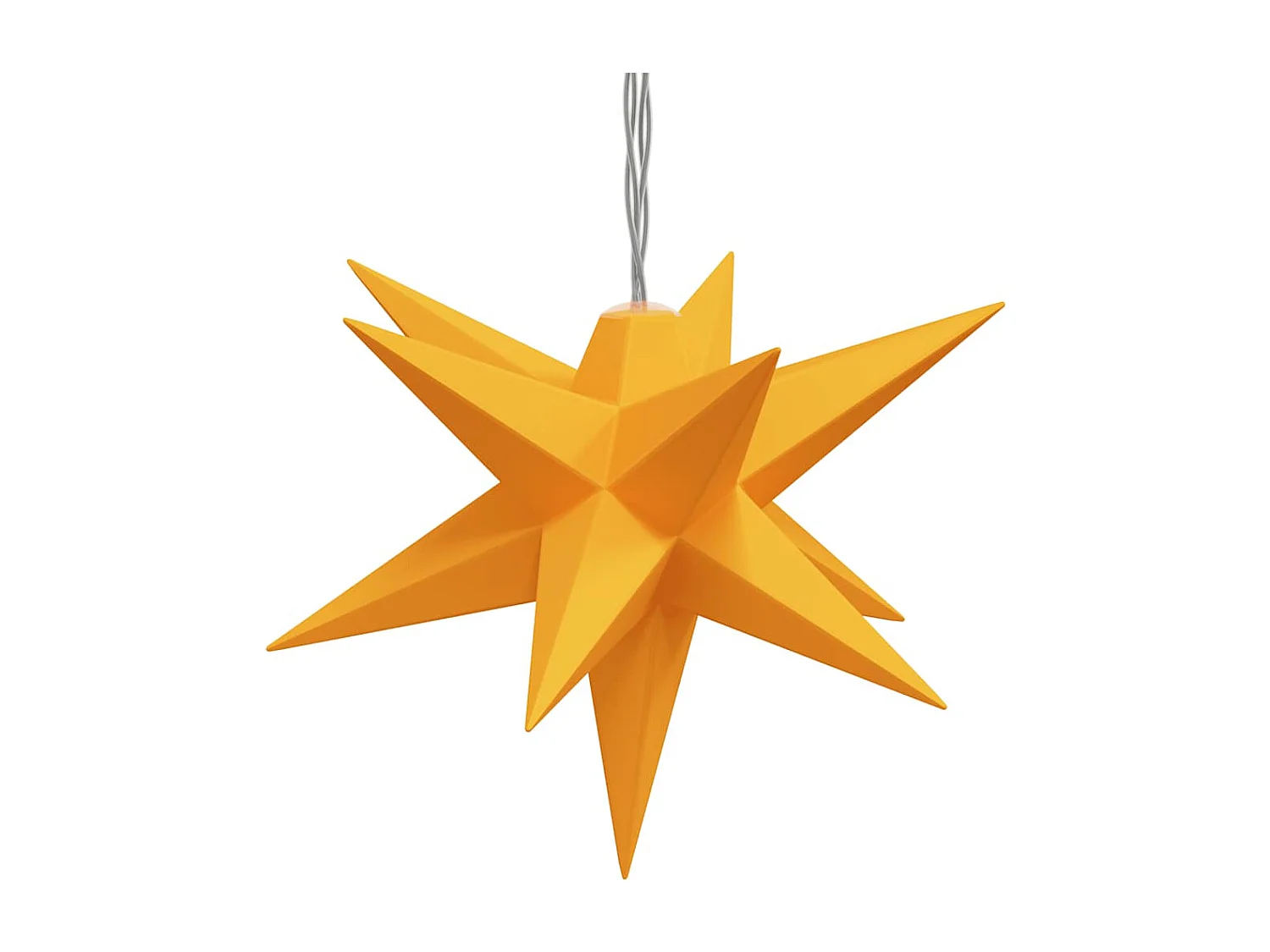 Luce di Natale 10 LED giallo 10 cm